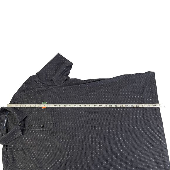 Mens Cutter & Buck Miami Hurricanes Short Sleeve Polo Shirt Size Large Polka Dot - Picture 4 of 8